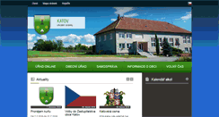 Desktop Screenshot of katov.cz